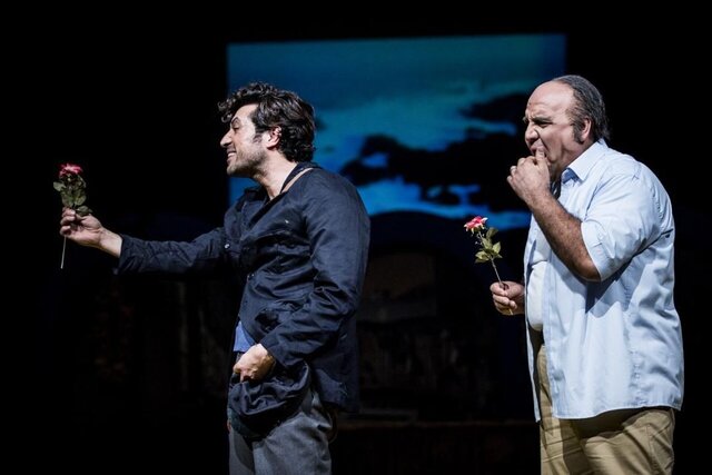 اجرای یک نمایش از کوشک جلالی در آلمان اجرای یک نمایش از کوشک جلالی در آلمان