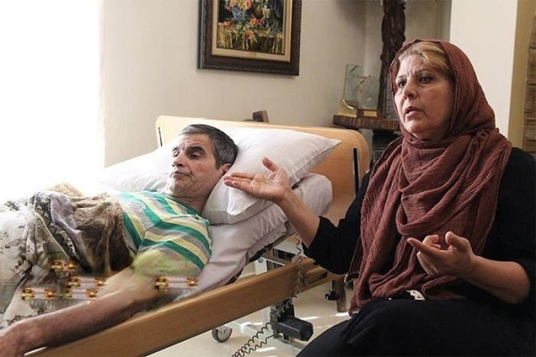  اصغر شاهوردی صدابردار باسابقه سینمای ایران که ۱۶ سال است توان حرکت ندارد 