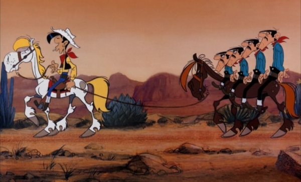 ۷- لوک خوش‌ شانس و افسانه‌ دالتون ها (Lucky Luke: Ballad of the Daltons)