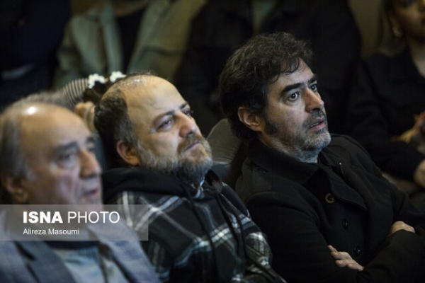 مراسم چهلم جواد گنجی؛ همدردی بهرام افشاری و مطالبه شهاب حسینی